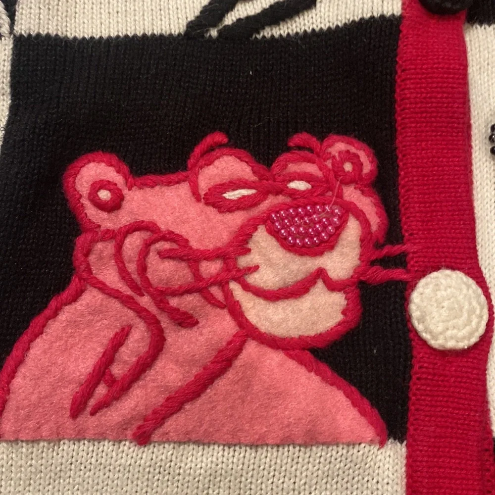 Pink Panther by Michael Simon Designer Sweater - Picture 4 of 9
